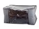 Large Clothes Storage Bag Organizer for Bedding Comforters 60x45x30cm, Gray