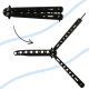 Blunt Butterfly Stainless Steel Training Balisong Practice Tool Tactical Folding Knife