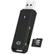 Conceptronic BIAN02B USB 3.0 SD / microSD Card Reader, Black