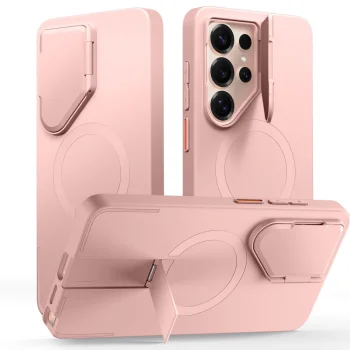 Tech-Protect Kevlar Aura MagSafe Case for Samsung Galaxy S26 Ultra, Pink