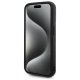 Karl Lagerfeld 3D Rubber Signature Case for iPhone 15 Pro, Black