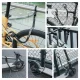 Rockbros 85922 Chain Lock for Scooters and Bikes, Black