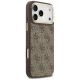 Guess 4G PU Classic Logo MagSafe Case for iPhone 17 Pro Max - Brown