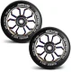 Soke Scooter Wheels 110 mm, ABEC 9, 2-Pack, Rainbow
