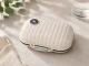 Weekly Pill Organizer with 7 Compartments, Beige