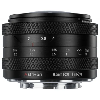 AstrHori MF 6.5 mm f/2 APS-C Circular Fisheye Lens for Fujifilm X