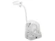 2-in-1 Desktop and Handheld Magnifier with LED Light and Interchangeable Lenses (2.5x, 5x, 16x)