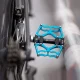 Rockbros JT201012LBL Bicycle Pedals, Blue