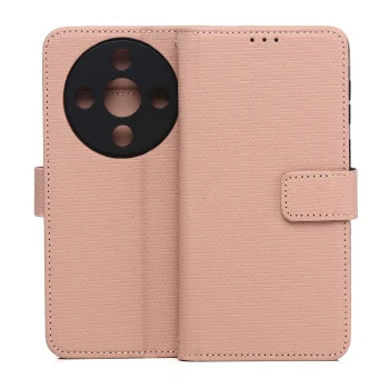 Smart Triangle Wallet Case for Honor Magic 8 Lite, Pink