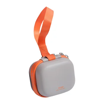 Telesin DisAdv EVA Universal Mini Transport Bag for Action Cameras, Gray-Orange
