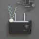 Wall Shelf for Wi-Fi Router, Black