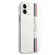 Apple iPhone 12 mini 5.4\'\' US Polo Tricolor Collection Case Cover (USHCP12SPCUSSWH), White