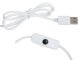 Adjustable Tabletop Clip-On Cosmetic LED USB Lamp Reading Light