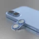 Etteri Full Camera Lens Protector for iPhone 17, Blue