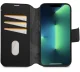 Decoded Detachable Wallet Case Leather with MagSafe with Flip iPhone 14 Pro Max - Black