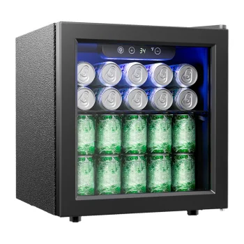Euhomy BR001-55BL Beverage Cooler 37L, Black