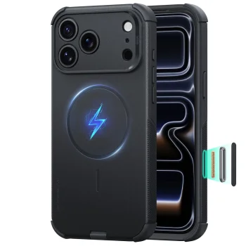 ESR Cyber Tough MagSafe Case for iPhone 18 Pro Max / 17 Pro Max, Black
