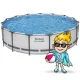 Bestway 56488 Frame Pool with Accessories, 457 x 107 cm