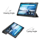 Lenovo Tab M10 (TB-X605F) Tri-fold Stand Leather Case for Lenovo Tab M10 (TB-X605F) - Black