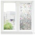 Logu plēves ziedu uzlīme | Window film sticker flower window decal