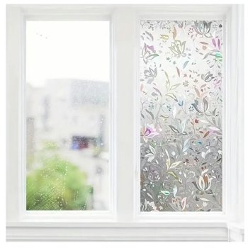 Window film sticker flower window decal