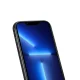 iCarer Leather Oil Wax Genuine Leather Case for iPhone 14 Plus, Blue