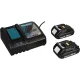 Makita DHP487RAJ Cordless Combi Drill 18V LXT (2x 2.0Ah)