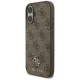 Guess 4G Small Classic Logo MagSafe Case for iPhone 17, Brown