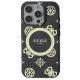 Guess iPhone 16 Pro Max Case IML Peony On 4G Background MagSafe, Black