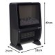 Kaminer Blazeo 2000W Electric Heater with Flame Effect