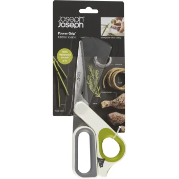 Kitchen Scissors Joseph Joseph PowerGrip, White / Green