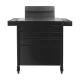 Tattoo Workstation Cart Pro Ink 701 Black