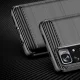 Carbon Case Flexible Cover for Xiaomi Redmi Note 11, Black