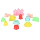 Sand Toy Set with Molds and Shovel, 28 Pieces