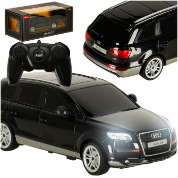 RC Car Model with Remote, Audi Q7 (1:24)