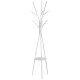 Massido MS-869 Freestanding Metal Coat Stand with Shelf
