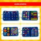 Kruzzel Montessori Sensory Quiet Book for Toddlers 26881, Blue