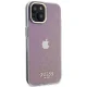 Guess iPhone 15 Case IML Faceted Mirror Disco Iridescent, Pink