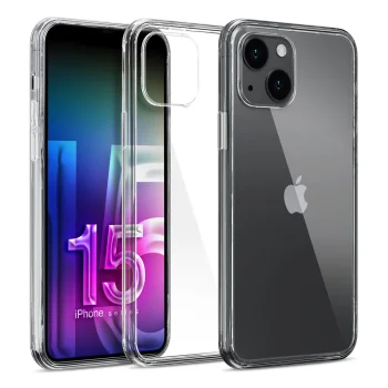 3Mk Protection Clear Case for Apple iPhone 15