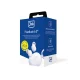 3mk FlowBuds 6.0 TWS Wireless Earphones with Clip Case, Bluetooth 6.0, White