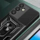 Hybrid Armor Camshield Case for Samsung Galaxy S25+ Black