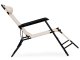 Складной садовый шезлонг с подголовником Multigarden ZRL010 BEIGE, бежевый