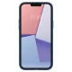 Spigen Silicone Fit Mag Case with MagSafe for iPhone 14 Plus, Blue