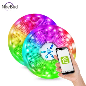 Nitebird SL3 Smart WiFi RGB LED Light Strip (2x5m), Tuya