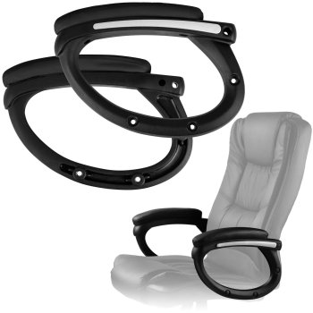 Sofotel Replacement Armrests for Porto Chair, black