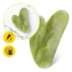 4FIZJO Natural Green Jade Gua Sha Massage Stone
