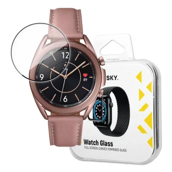 Wozinsky Watch Glass Hybrid Screen Protector for Samsung Galaxy Watch 3 41 mm, Black
