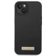 Guess Silicone Logo Plate MagSafe Case for iPhone 14 Plus - Black