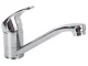 Kitchen Sink Faucet with Long Spout, Chrome