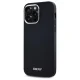 DKNY iPhone 14 Pro Max Case Plain Silver MagSafe Logo, Black